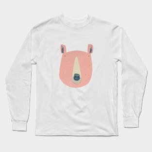 Brown Bear Long Sleeve T-Shirt